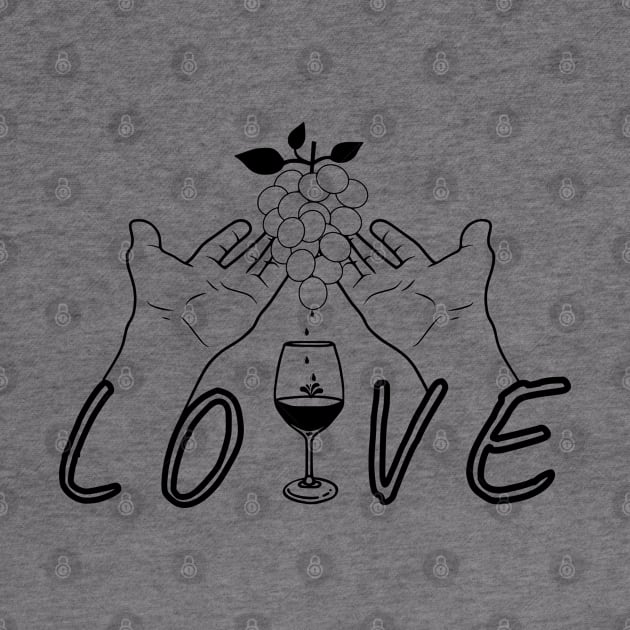 Wine love by UMF - Fwo Faces Frog